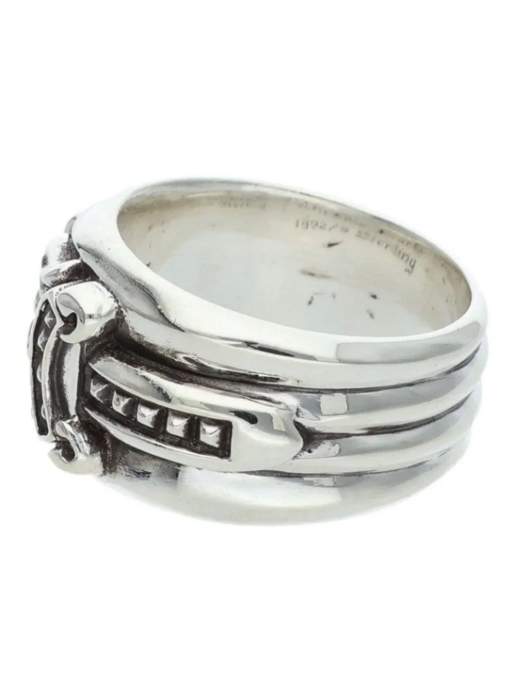 Chrome Hearts Dagger Silver Ring